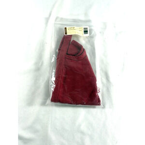 Longaberger Round Serving Tray Paprika Red Fabric Liner 2869427 New